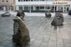 Knut F Fjørtoft. Skulpturpark i offentlig uterom ENi Skulpturpark Hammerfest