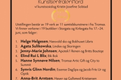 Kunstløypa, deltagere, i anledning Tromsø Bys 225 års feiring